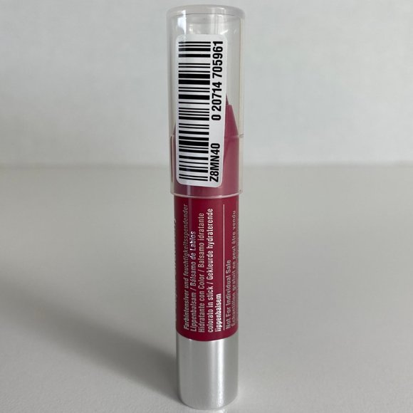Clinique Chubby Stick Moisturizing Lip Colour Balm 07 Super Strawberry Red Pink - Picture 3 of 5